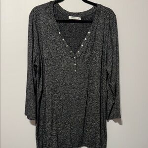 RICKI'S | Women's 3/4 Long Sleeve Tunic Top size XXL